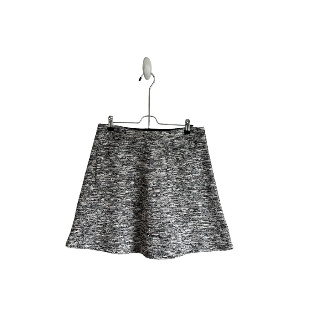 Loft Outlet- Elastic Waist, Tweed Flowy Mini Skirt with Pockets, Size Petite Med